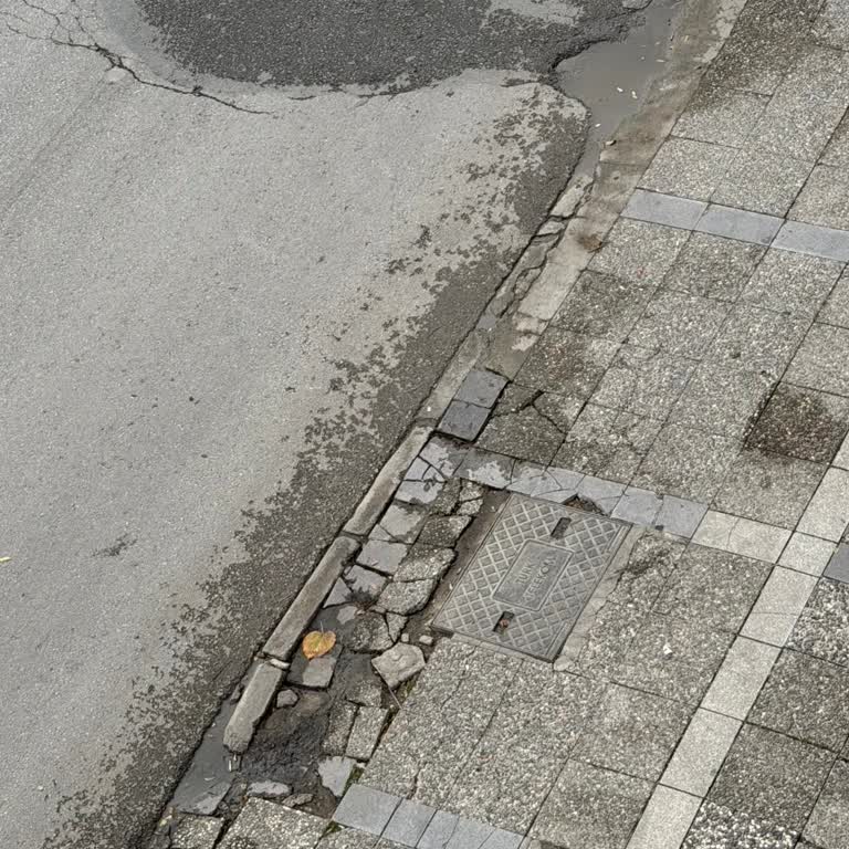 Buca Belediyesi Karşısındaki Bozuk Kaldırımın Acilen Onarılmasını Talep Ediyorum