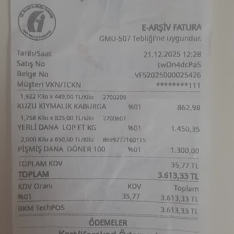 Ankara Et Noktası'ndan Aldığım Kıymada Eksik Gramaj Ve Güven Sorunu