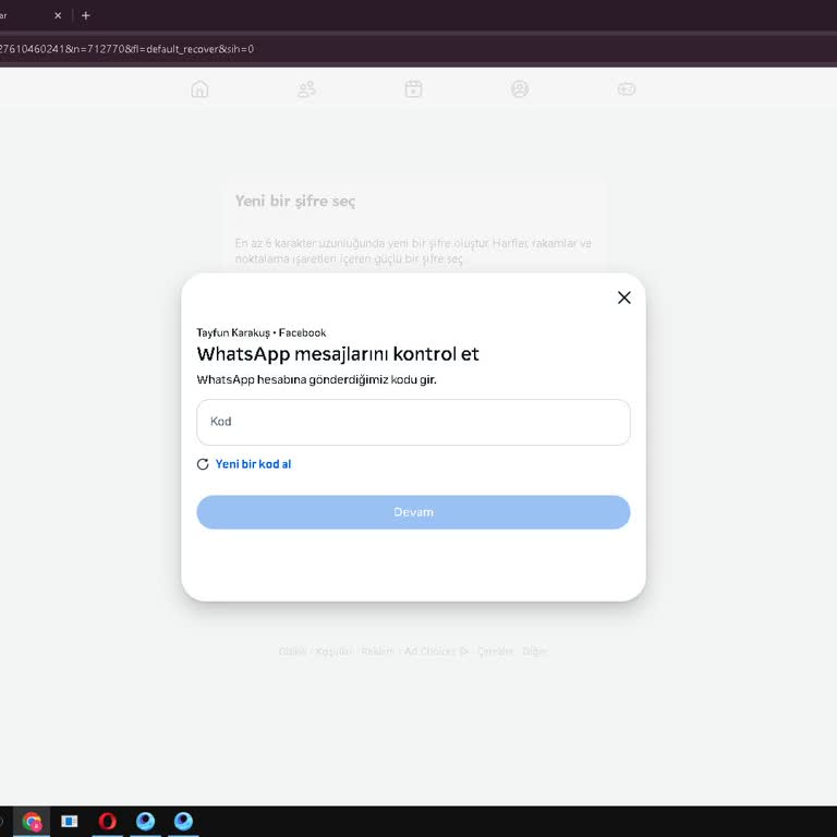 Facebook Şifre Sıfırlama Sorunu Ve Alternatif Doğrulama Yöntemi Eksikliği