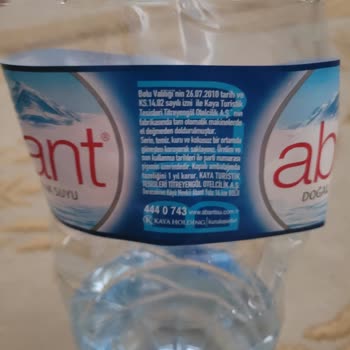 Abant Su 1,5l Şişelerde İncelen Ambalaj Güven Ve Konforu Bozuyor