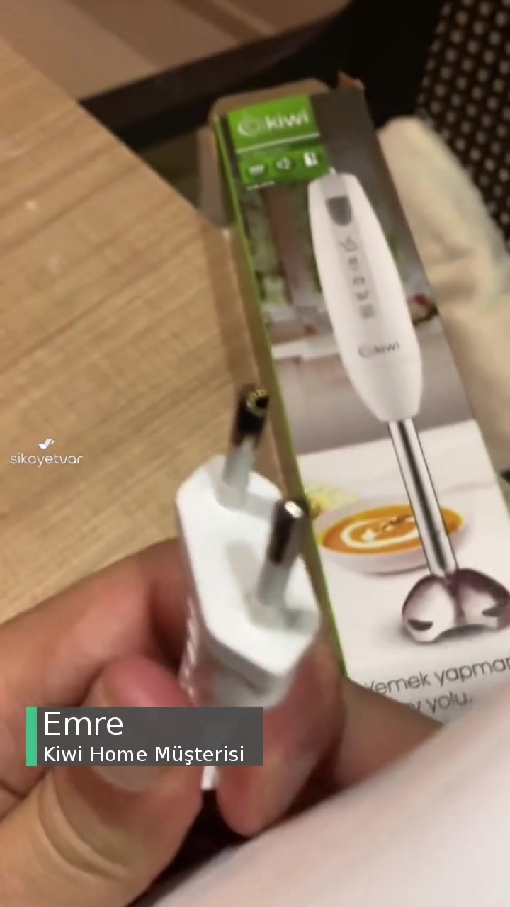 A101’den Aldığım Kiwi Marka Blender İlk Kullanımda Patladı! videonun kapak resmi