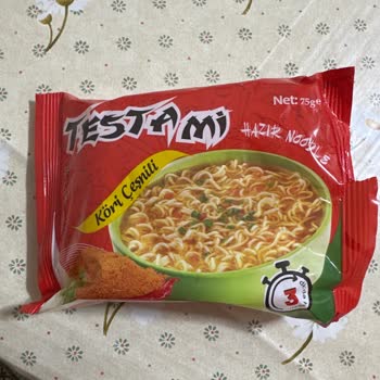 Testami Noodle Ürününde Ağır Koku Ve Sağlık Riski Endişesi Yaşadım