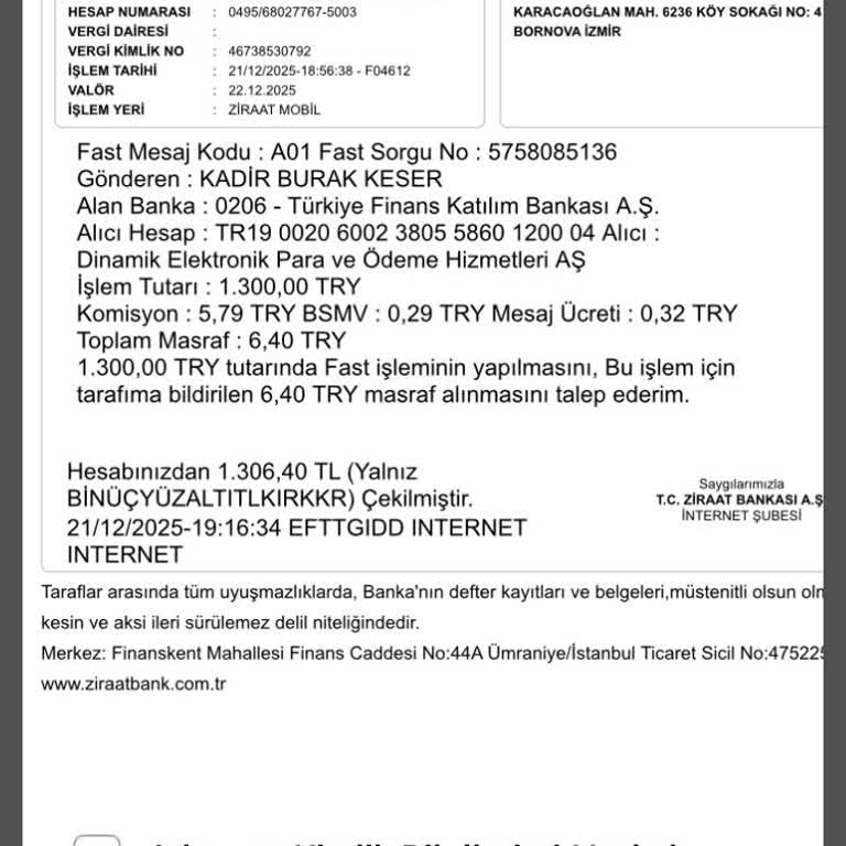 Dinamikpay Hesabıma Para Geçmedi, Müşteri Hizmetlerine Ulaşamıyorum