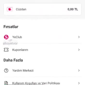 Yemeksepeti Yeclub Görevleri Gözükmüyor!