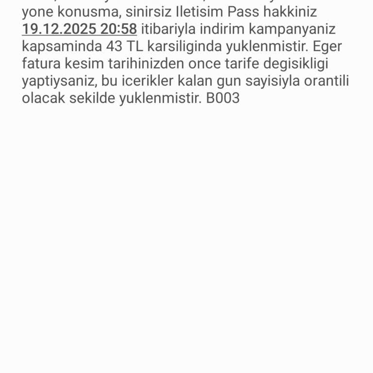 Vodafone’da Anlaşılan Tarife Yerine Fazla Ücret Ve Onaysız Paket Şoku