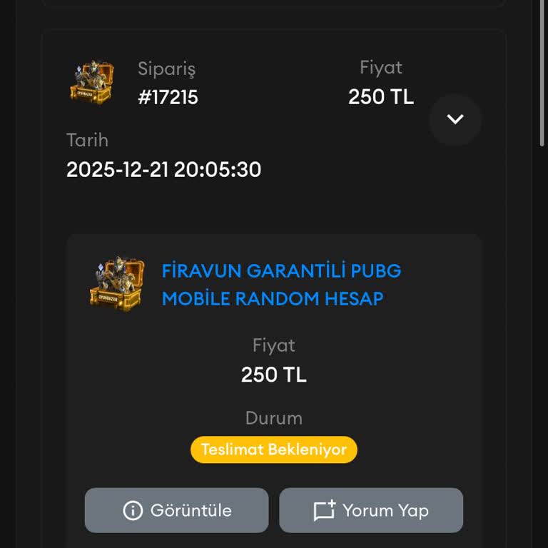 Ödeme Alındı, Hesap Teslim Edilmedi Ve Destek Ekibine Ulaşılamıyor