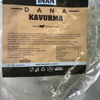 Son Kullanma Tarihi Geçmemiş Dana Kavurmada Ağır Koku Ve Alışılmadık Tat Şoku