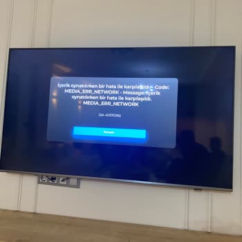 Smart TV'de Tod TV İle Sürekli Yayın Kesintisi Can Sıkıyor
