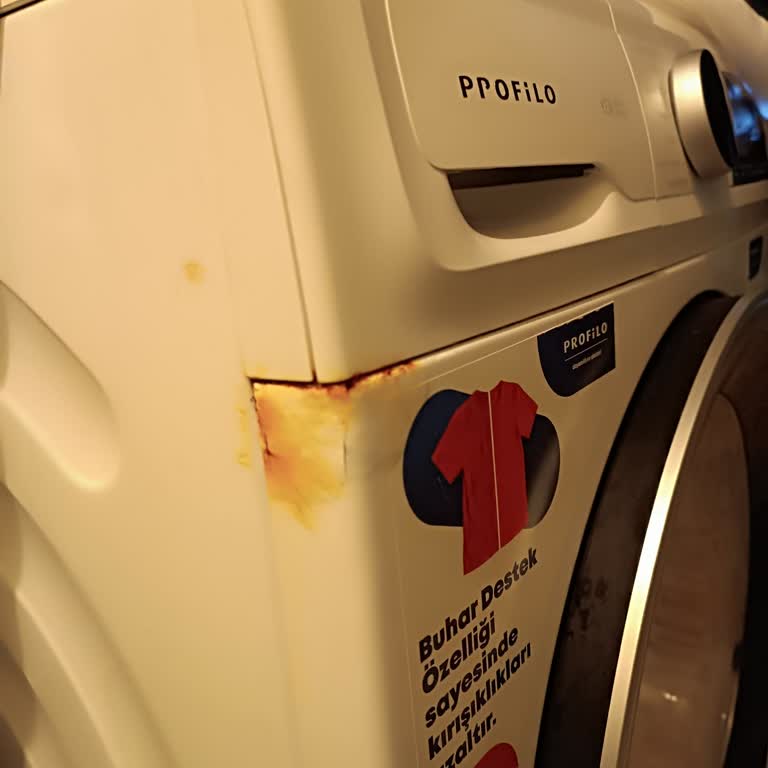 Profilo Çamaşır Makinesinde Kısa Sürede Paslanma Sorunu