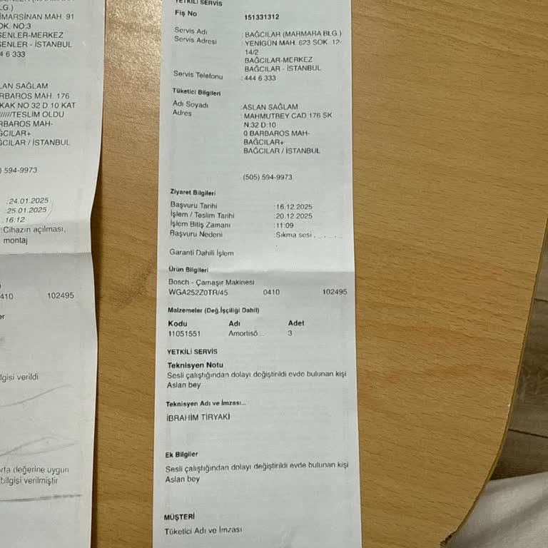 Bosch Çamaşır Makinesinde Bitmeyen Sorunlar Ve Çözüm Beklentisi