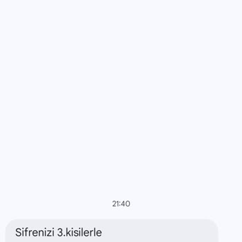 Tanımadığım Kişinin Bilgileriyle Telefon Numaramın Kullanılması Ve Yanlış Bilgilendirme Mesajları