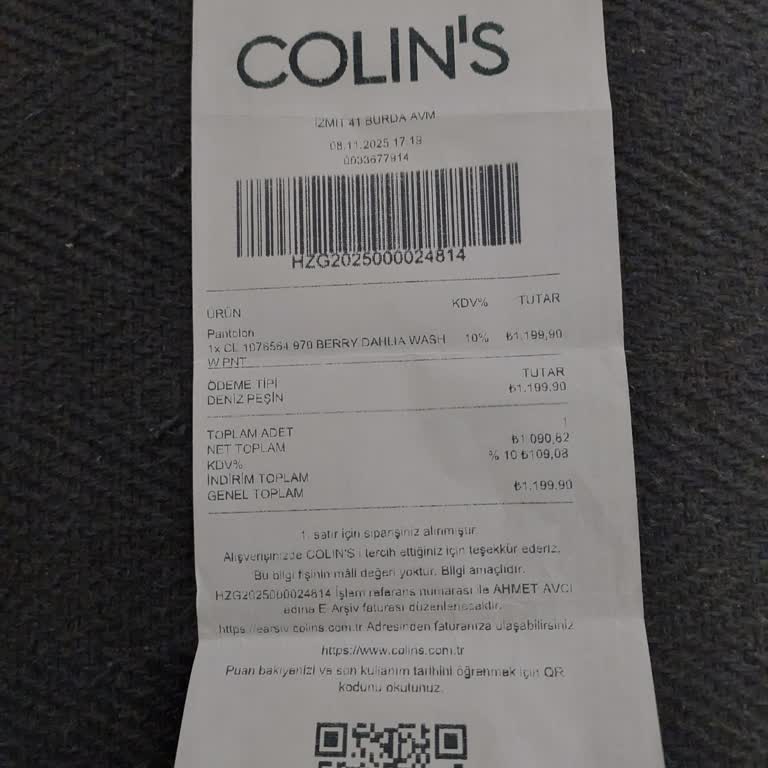 Satın Aldığım Pantolon Teslim Edilmedi, Ücret İadesi De Yapılmadı