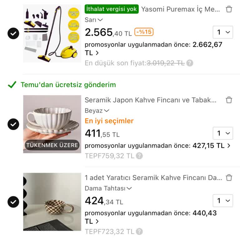 Kuponum Parçalara Bölündü, Tek Seferde Kullanamıyorum!