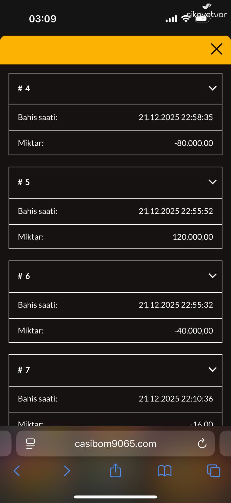 3d ve Bahis Şikayetleri - Şikayetvar