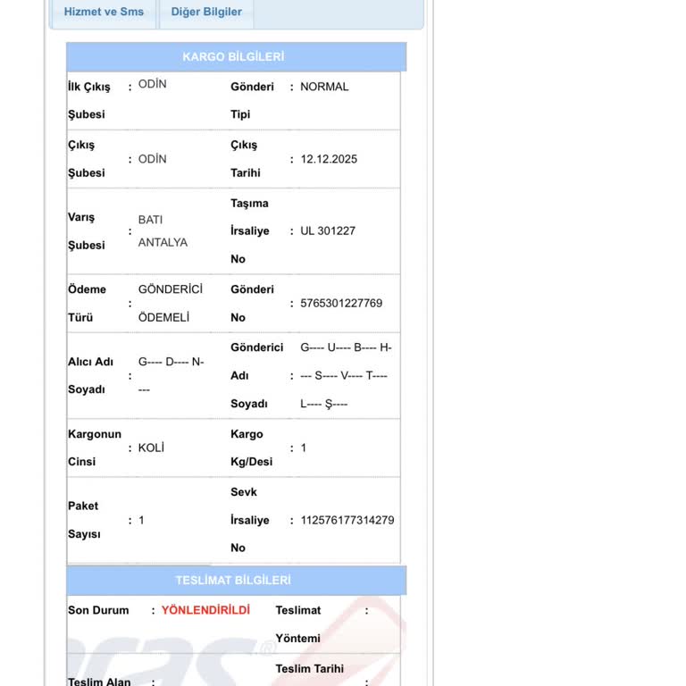 Teslim Edilmeyen Ürün İçin Para İadem Yapılmadı