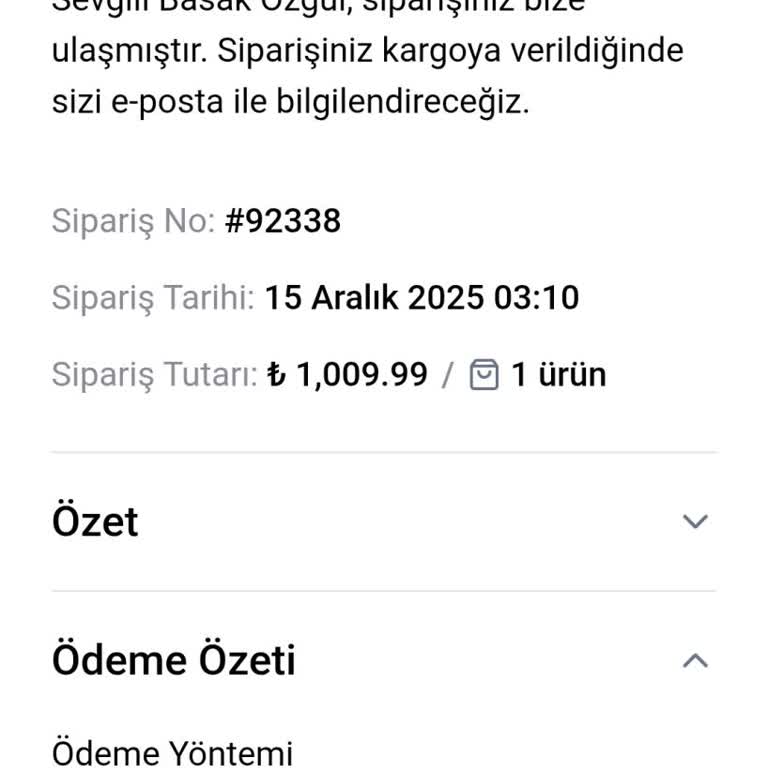 Siparişim Gönderilmedi, Yanlış Kargo Takip Numarası Ve İlgisiz Müşteri Hizmeti