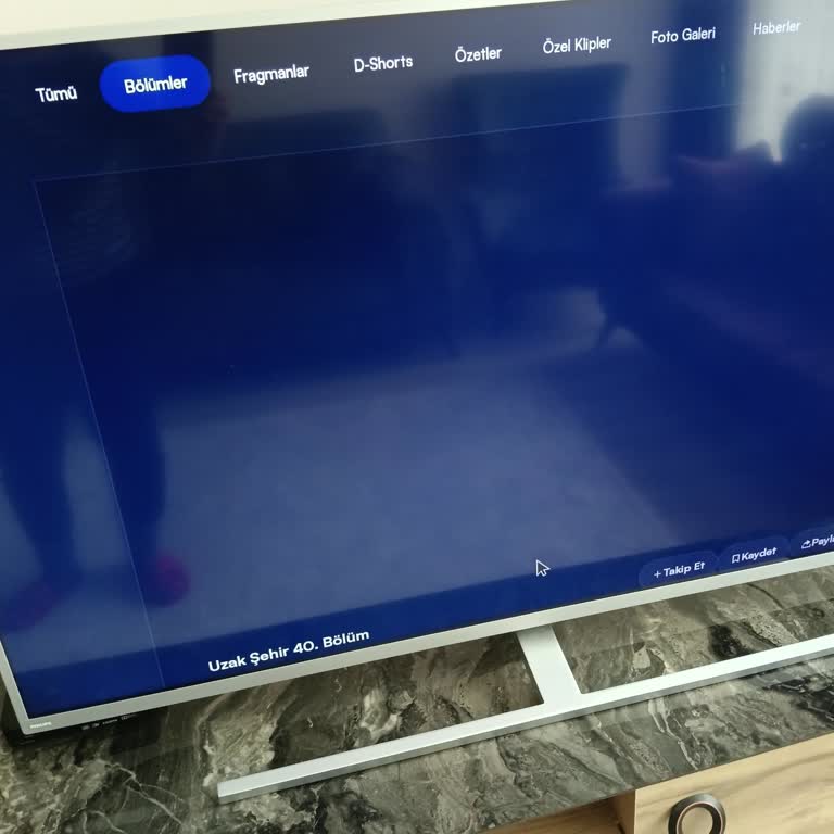 Philips TV’de Dizi Ve Film Videoları Oynatılamıyor, Yazılım Sorunu Çözülmüyor