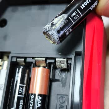 Duracell AAA Pil Akması Sonucu Cihazımda Hasar Oluştu