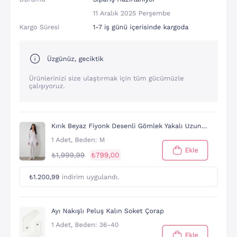 Siparişim Günlerdir Kargoya Verilmedi, Müşteri Hizmetlerinden Yanıt Alamıyorum