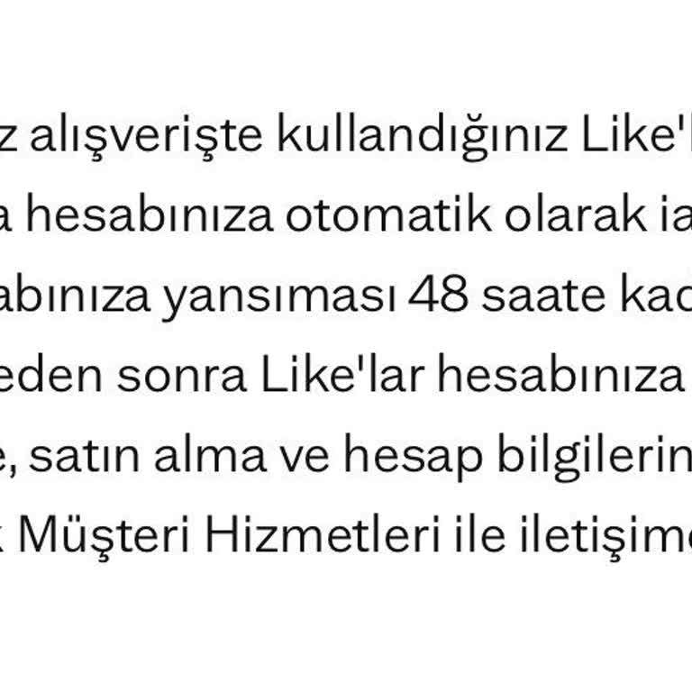 Kusurlu Ürün Sonrası Mango Likes Puanlarım İade Edilmiyor