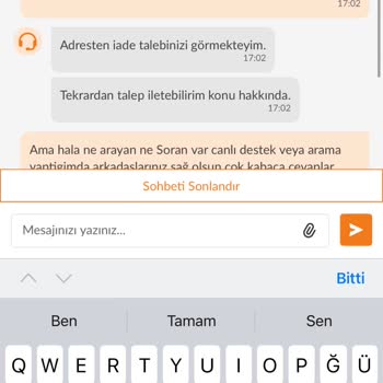 Trendyol İade Sürecinde Kapıdan Alım Sözü Tutulmadı Mağduriyetim Giderilmiyor