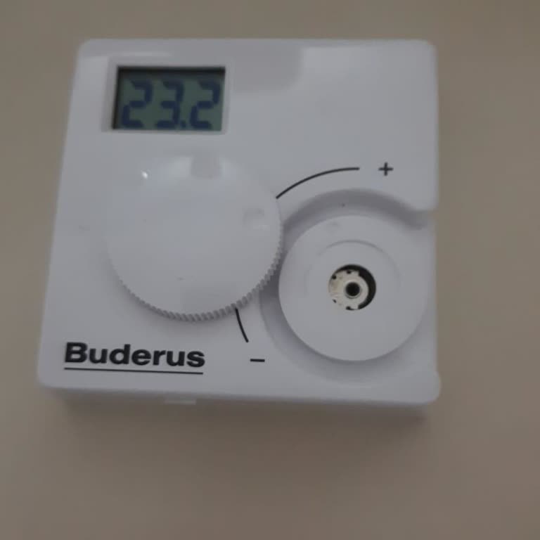 Buderus RF20RF Termostatın Kırılan Düğmesi Mağduriyet Yarattı