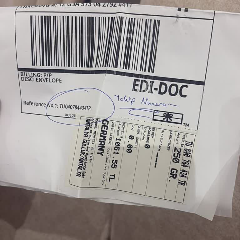 PTT Kargo İle Gönderdiğim Kritik Belgeler Almanya'da Kayıp: Acil Teslimat Ve Açıklama Bekliyorum