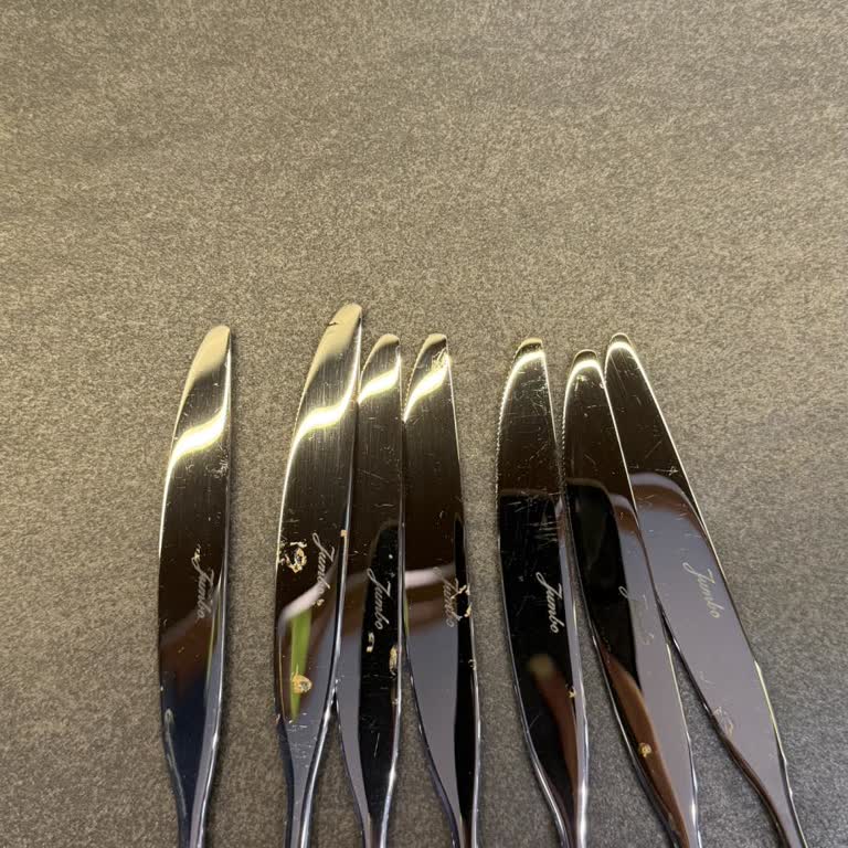 Jumbo İnfinity Çatal Bıçak Seti Kısa Sürede Paslandı, Eksik Parçalarım Tamamlanmadı