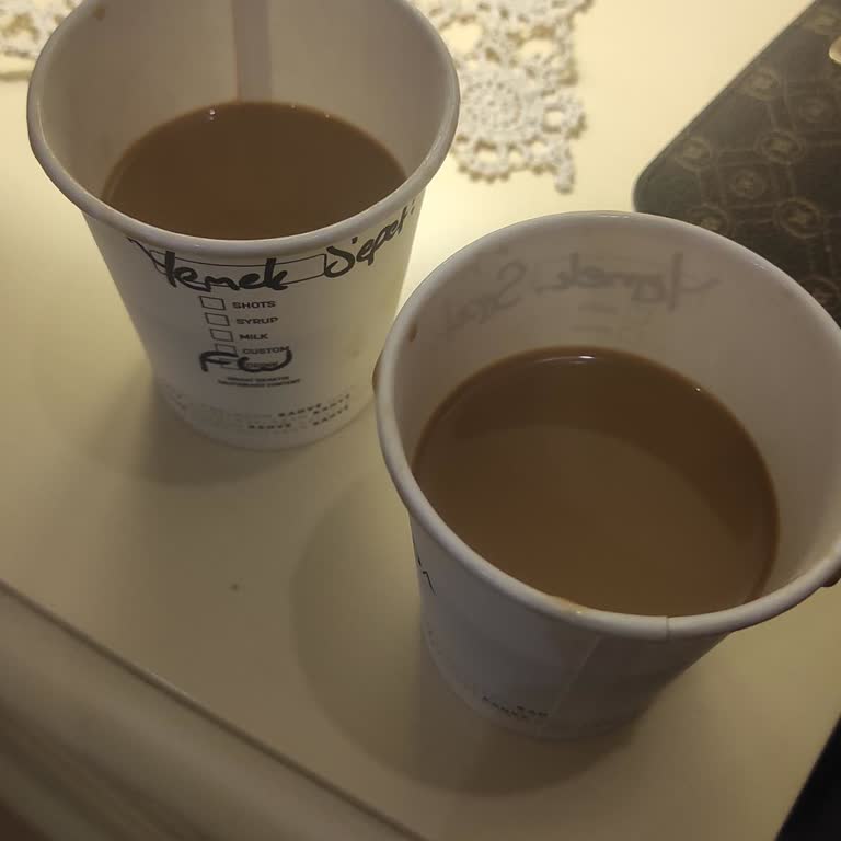 Soğuk Ve Eksik Kahve İle Hayal Kırıklığına Uğradım