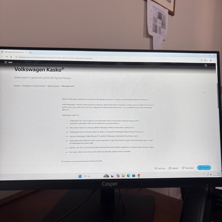 Allianz Sigorta Volkswagen Kasko'da Taahhüt Edilen İkame Araç Sağlanmadı