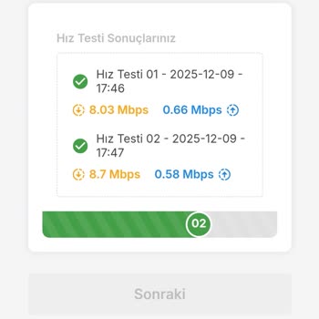 TurkNet'te Söz Verilen Hızın Çok Altında İnternet Deneyimi Ve Yetersiz Destek