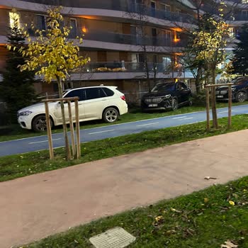 Pendik Belediyesi Yeşil Alana Araç Parkı Vv Kırık Dubalar Nedeniyle Oluşan Zarar