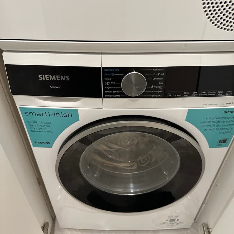 Yeni Alınan Siemens Çamaşır Makinesi Yumuşatıcı Almıyor, Değişim Talebim Var