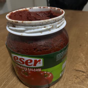 Erenler Süper Market Eser Salça Kurtlu Çıktı