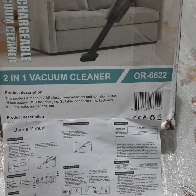 Aldığım Araç İçi Süpürge Hem Arızalı Hem Yanlış Model