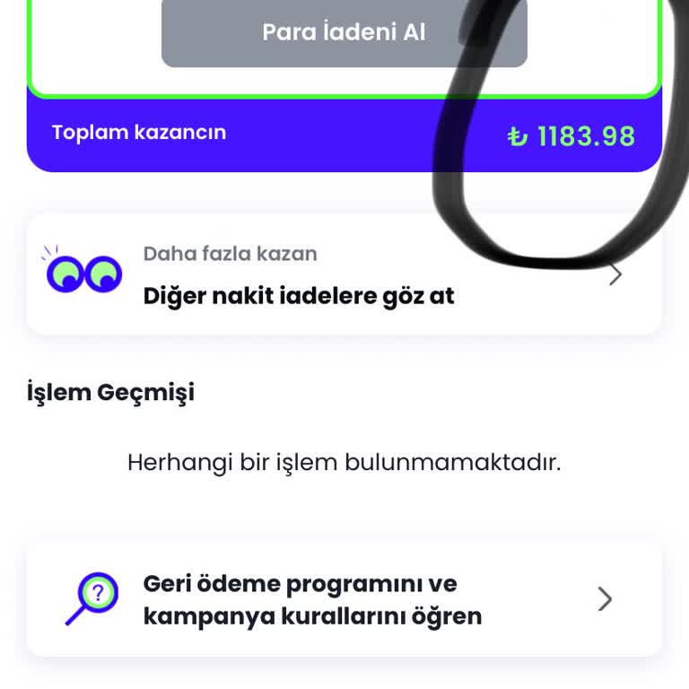 Üç Kampanyada da Hak Edişim Hesabıma Yüklenmedi