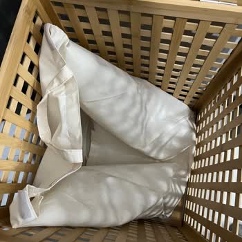 Bambu Çamaşır Sepetinin Bez Torbası Sürekli Düşüyor, Kullanım Konforu Sıfır!