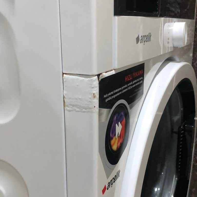 Arçelik Çamaşır Makinesinin Deterjan Bölümünde Çürüme Ve Kalıcı Arıza