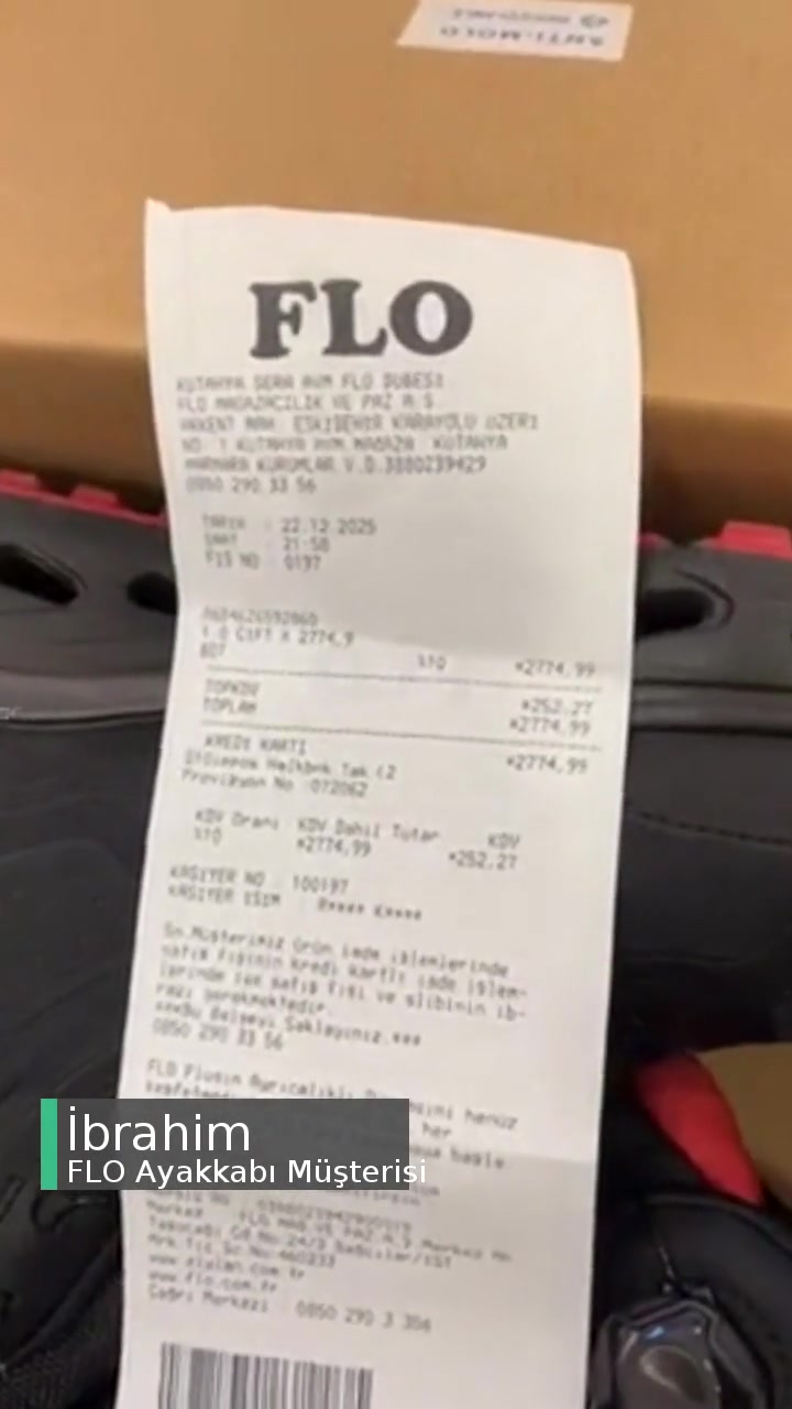 FLO Ayakkabı İadesi videonun kapak resmi