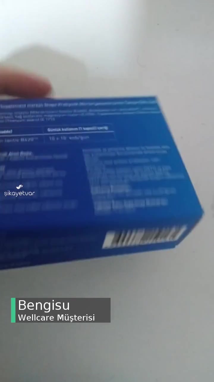 Wellcare Orijinallik Sorgulatma Ürünün Gerçekliğinden Şüphem Var! videonun kapak resmi