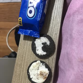 Oreo Bisküvinin İçinden Rahatsız Edici Bir Böcek Çıktığını Fark Ettim