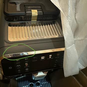 Vatan Bilgisayar'dan Kırık Kutulu Espresso Makinesi Değişimi Talebi