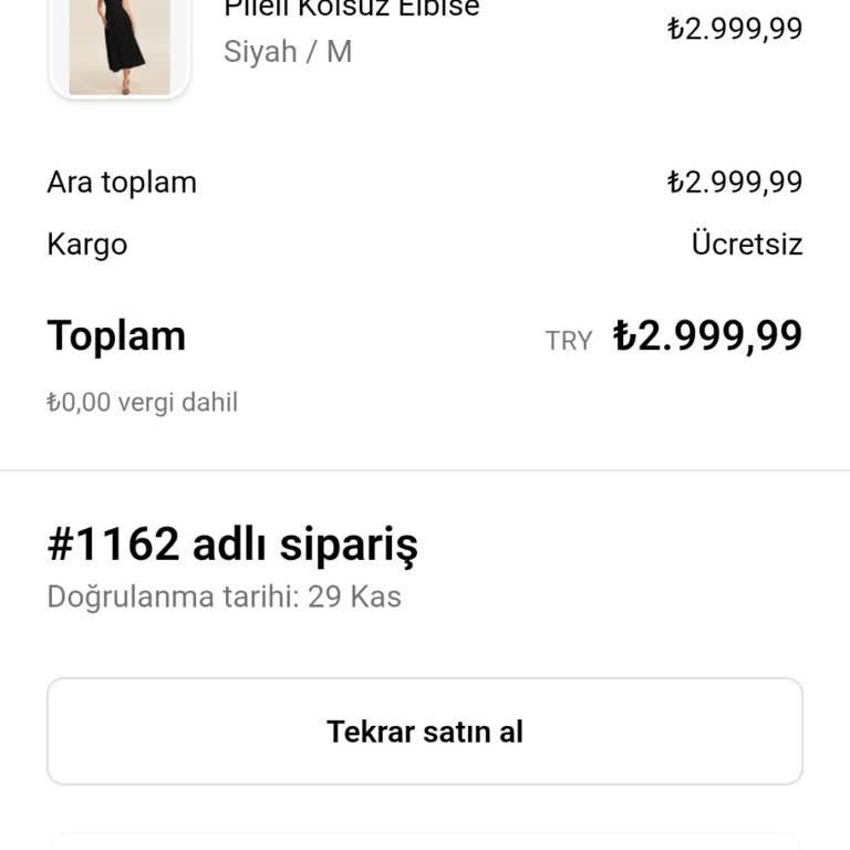 Gecikmiş Kargo Ve İade Talebi