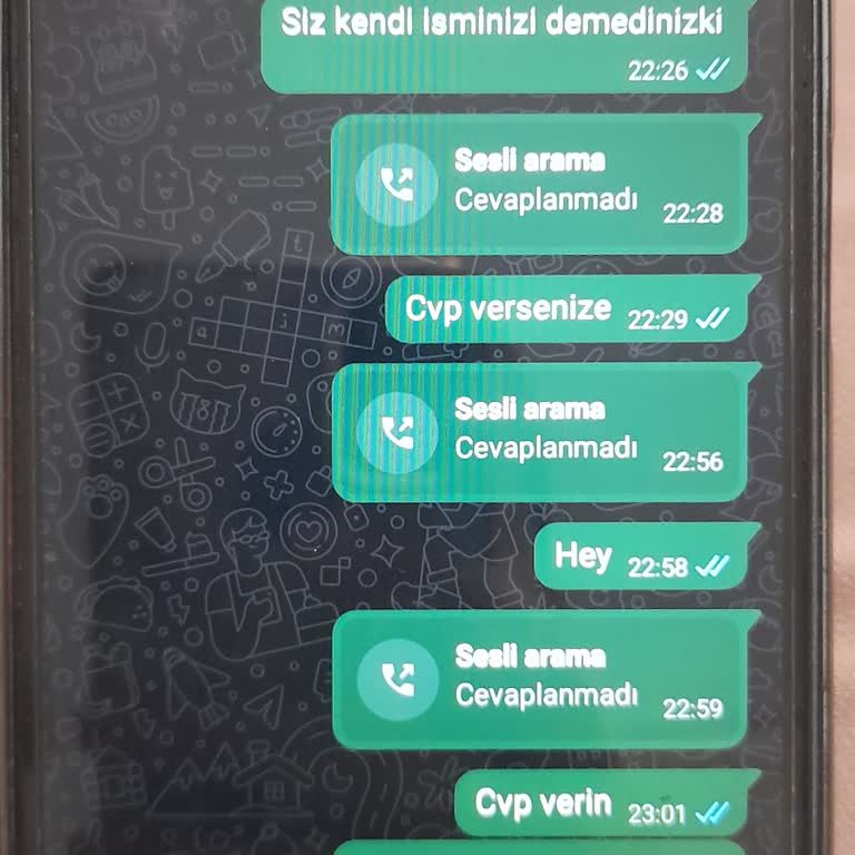 WhatsApp Üzerinden Ödeme Yaptık, Ürün Gelmedi Ve Engellendik, İade Ve Soruşturma Talebi