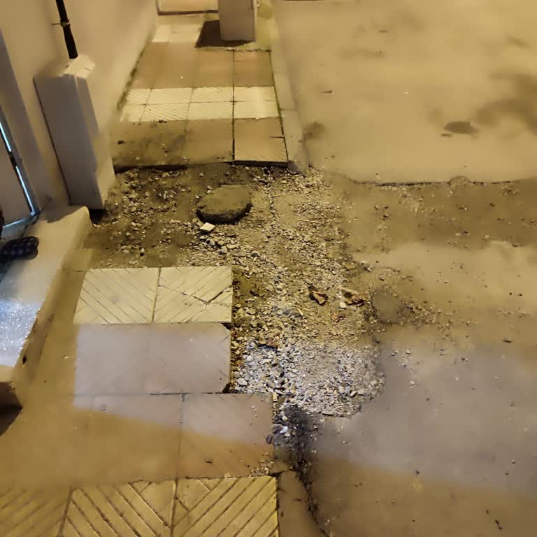 Kaldırım Bozulması Güvenlik Riskine Dönüştürüyor