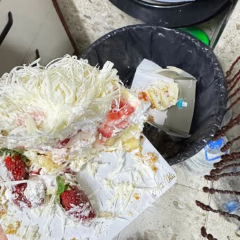 Hilal Dondurma (Samsun) Ekşimiş Çıkan Pasta