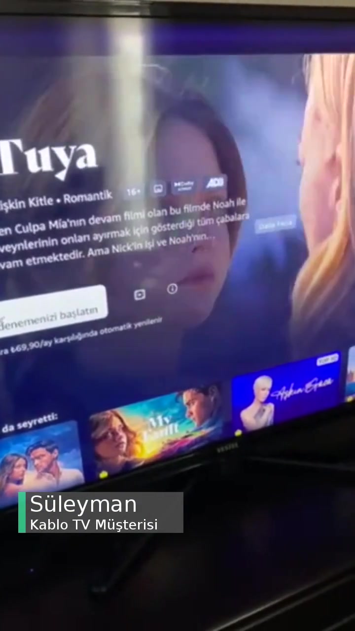 Kablo TV Paketi Ses Sorunu videonun kapak resmi