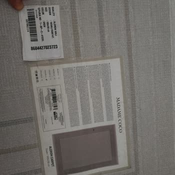 Madame Coco Halıyı Çok Kısa Bir Süre Kullandıktan Sonra Ürünün Dokusunda Bozulma Oldu