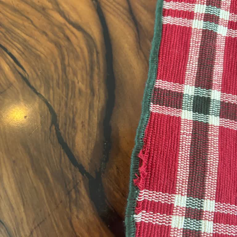 Zara Home Christmas Check Masa Örtüsü Dikişleri Hemen Ayrılıyor: Kalitesiz Ürün Değişim Talebi