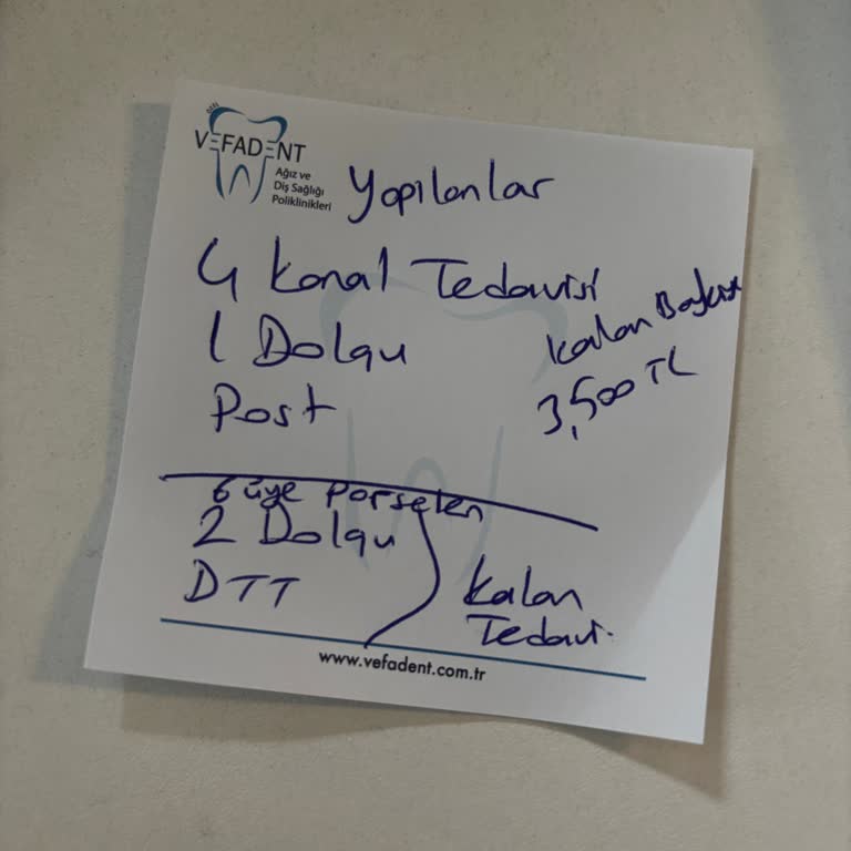 Vefadent Ümraniye’de Ayıplı Diş Tedavisi, Tamamlanmamış Paket Ve Eksik Belgeler